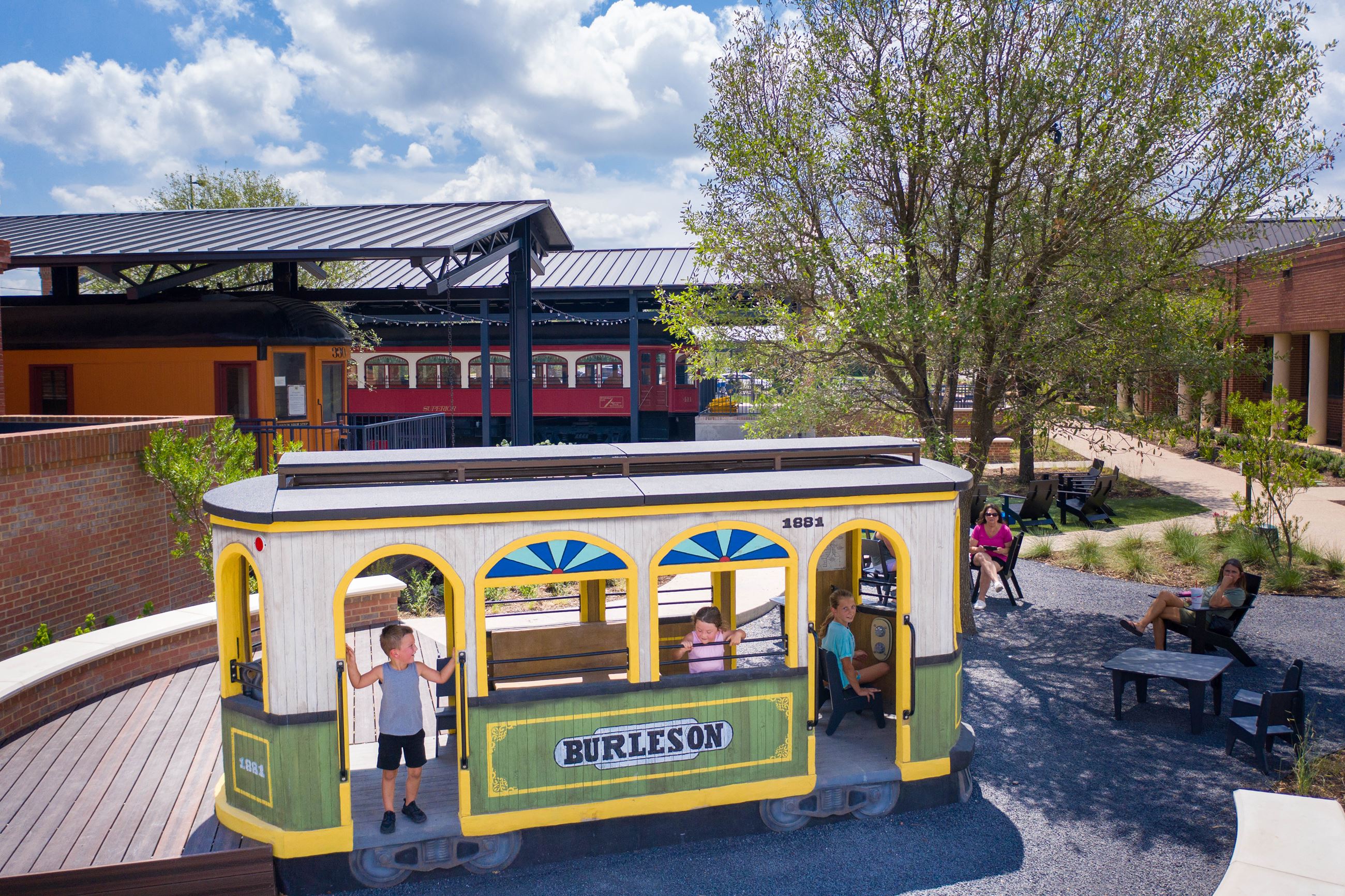 Mayor Vera Calvin Plaza play depot