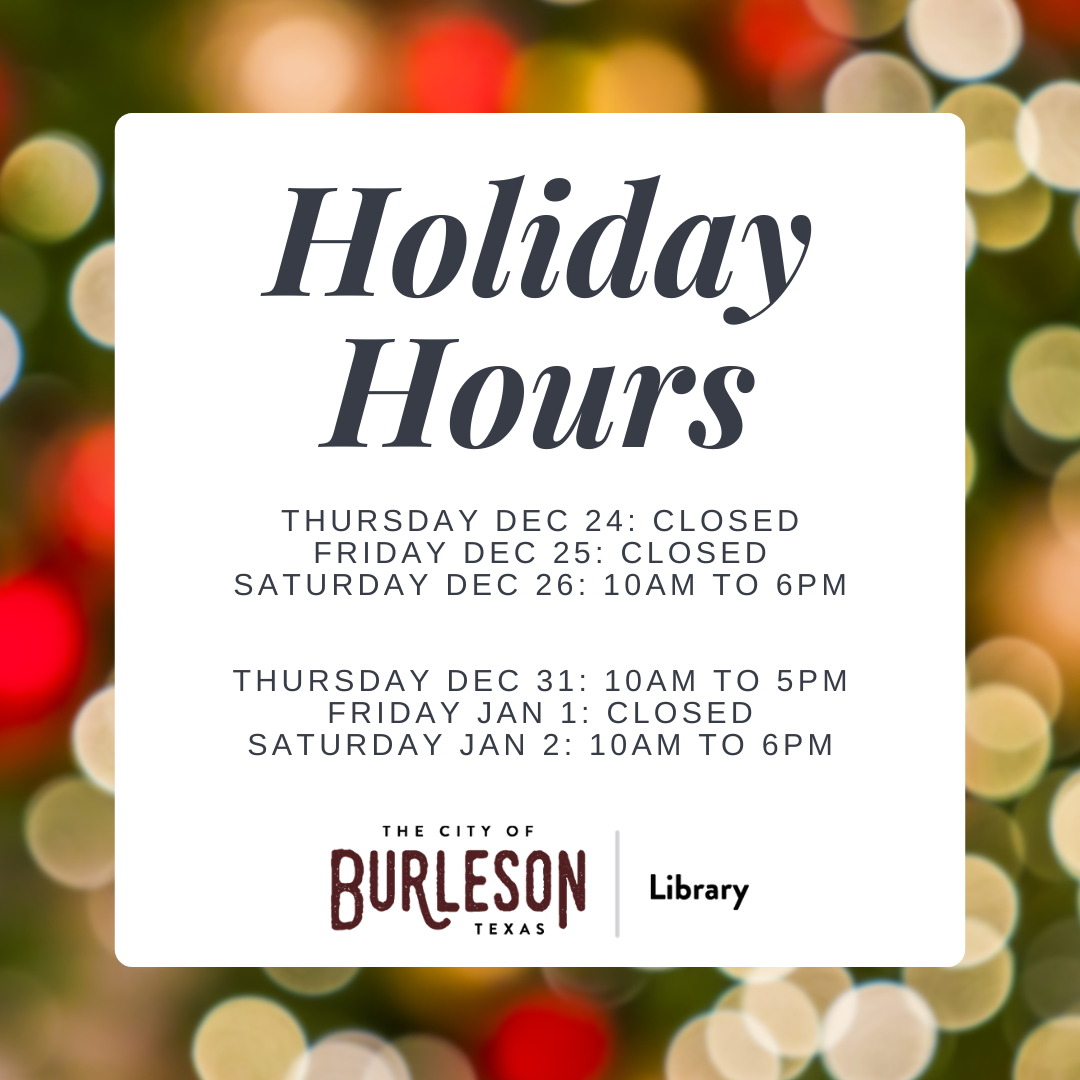 Holiday Hours