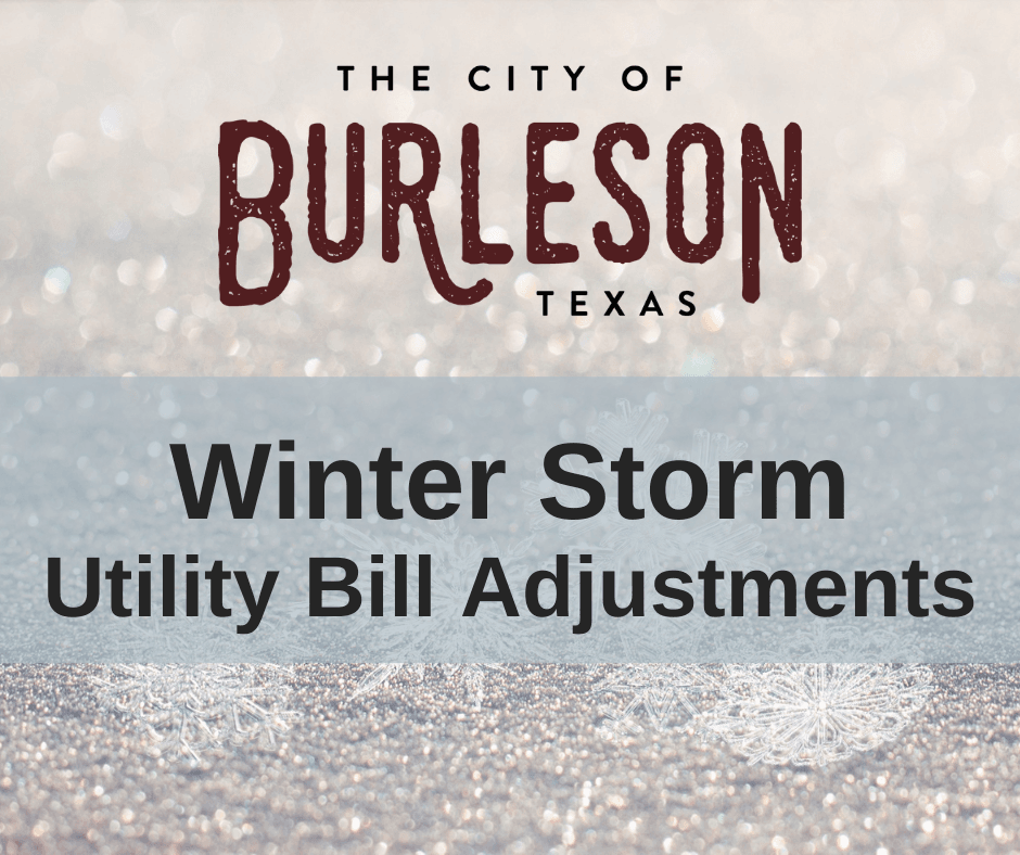 winter storm utility bill adjustments
