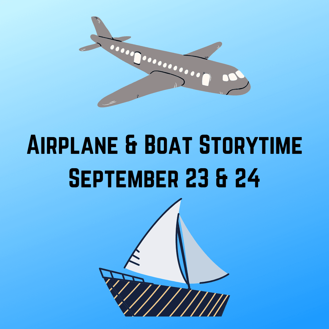 Airplane  Boat Storytime