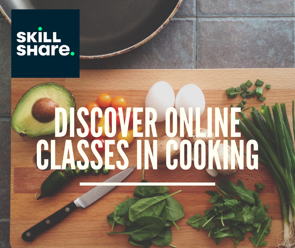 Discover online classes in cooking