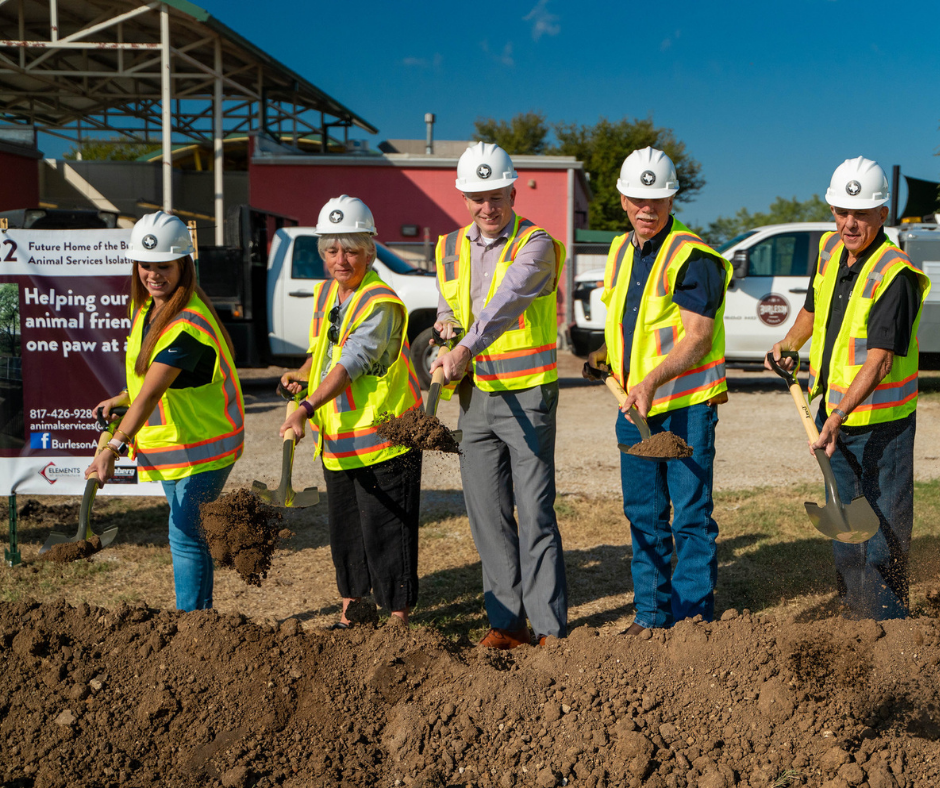 animal shelter expansion ground breaking
