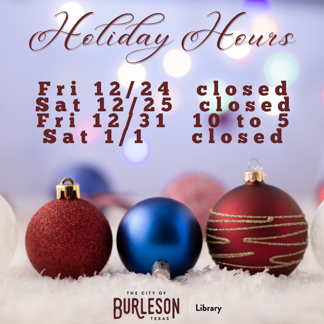 Holiday Hours