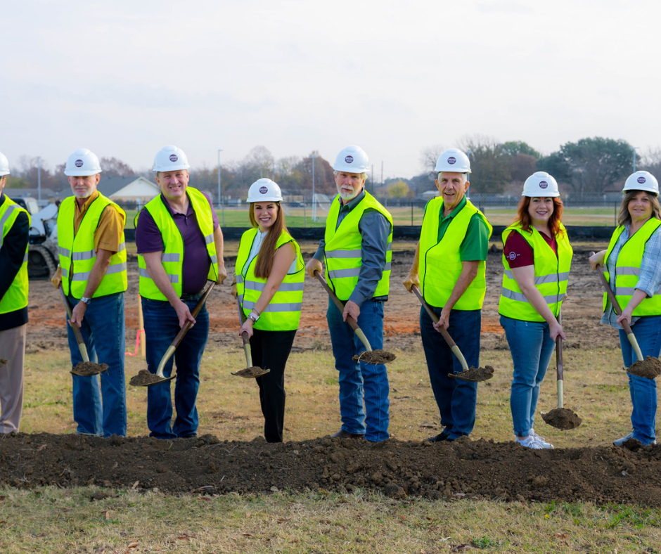 splash pad groundbreaking