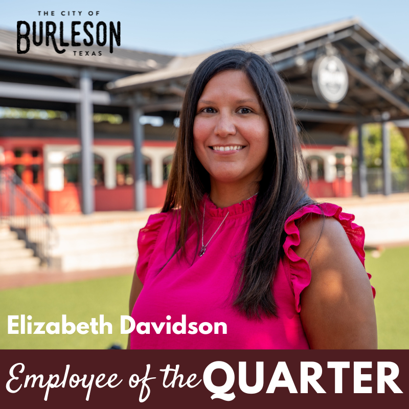 Photo of Elizabeth Davidson, winner of Employee of the Second Quarter