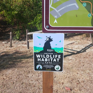 photo of sign at Coyote Loop Trail