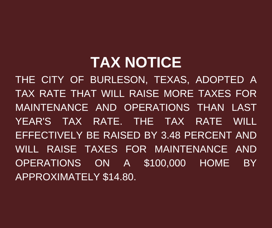 TAX NOTICE 2023