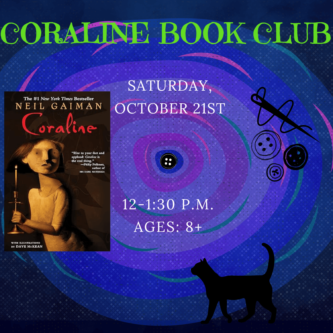 Coraline Book Club Promo 