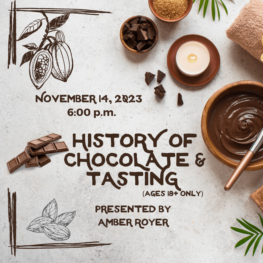 History of Chocolate Event