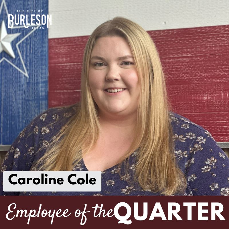photo of Caroline Cole, Employee of the fourth Quarter