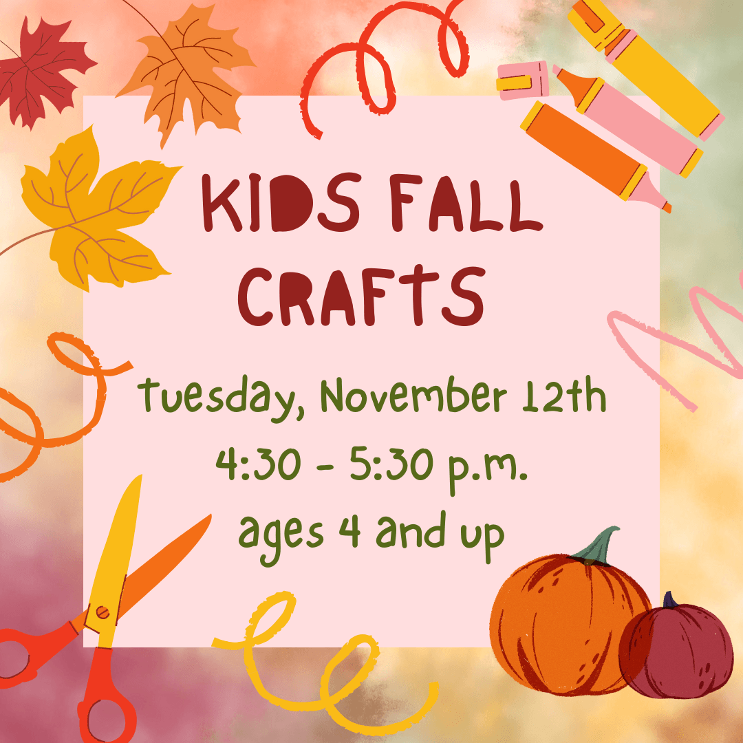 Kids Fall Crafts Instagram Post