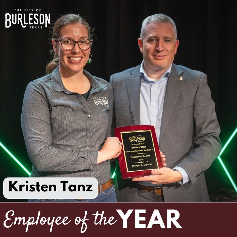 Employee of the Year Kristen Tanz
