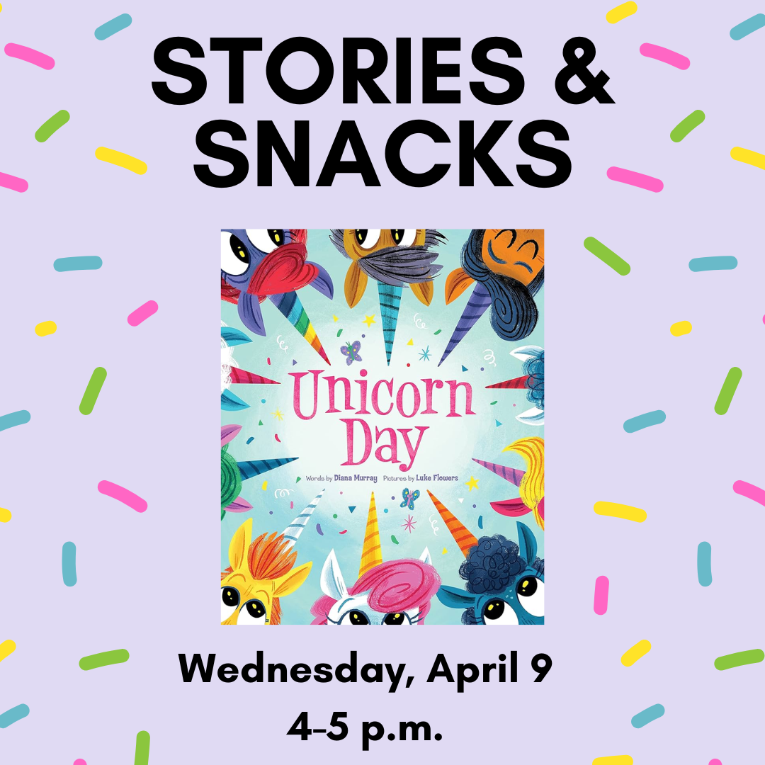 Unicorn Day stories and snacks