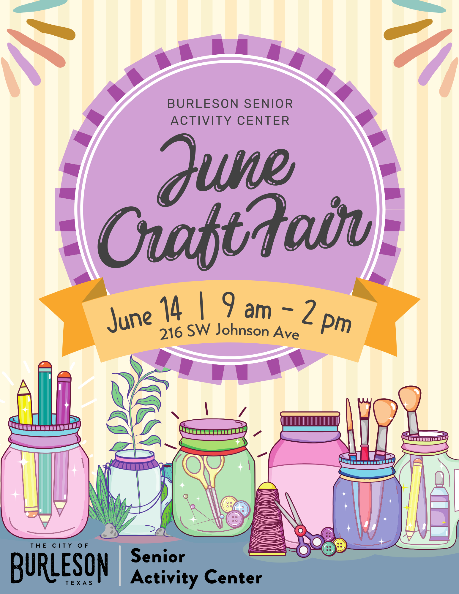 June Craft Fair flyer
