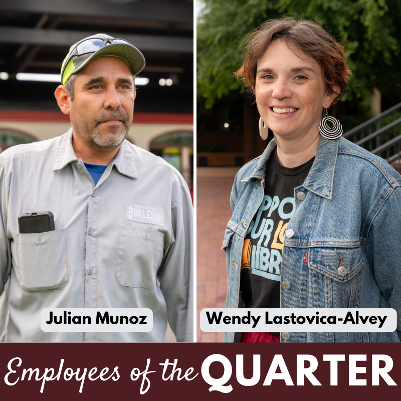 Employee of the Quarter - Munoz and Lastovica-Alvey