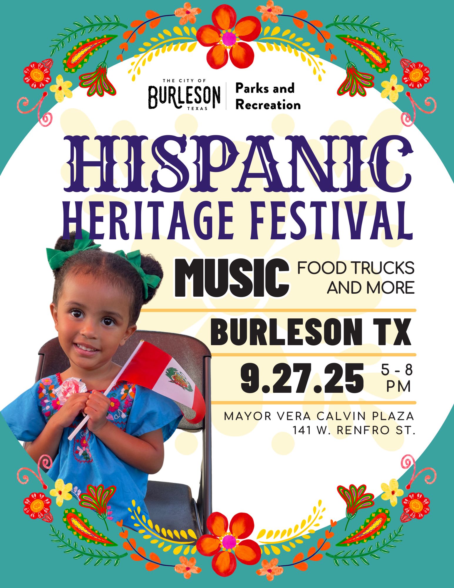 Hispanic Heritage Festival Flyer 
