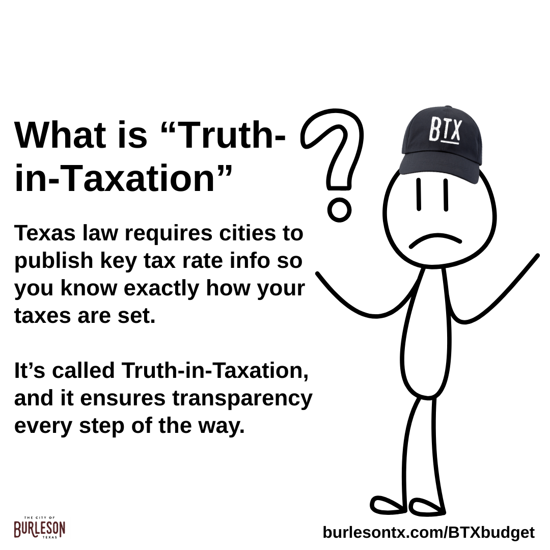 a graphic that explains what truth-in-taxation is