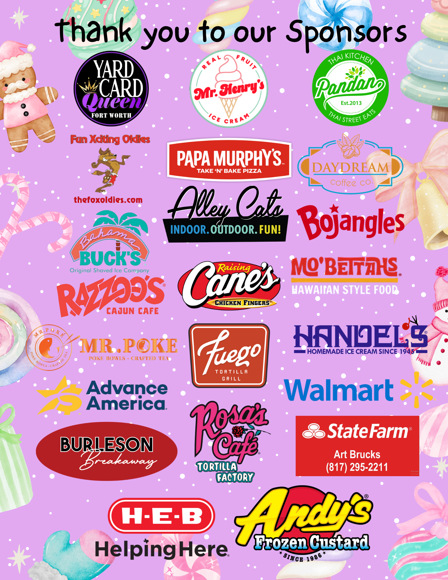 Santas Breakfast 2025 Sponsors