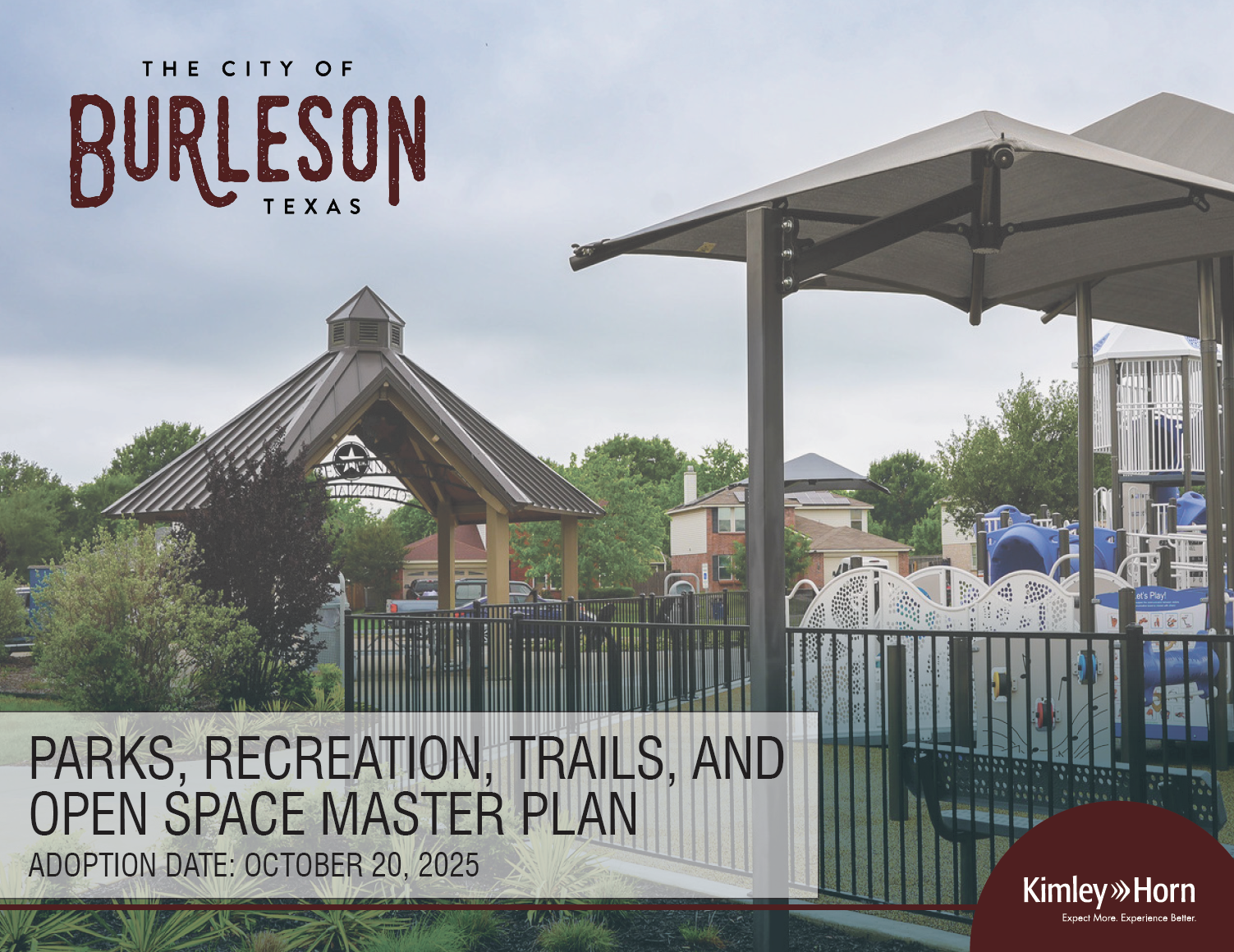Parks, Recreation, Trails and Open Space Master Plan header image