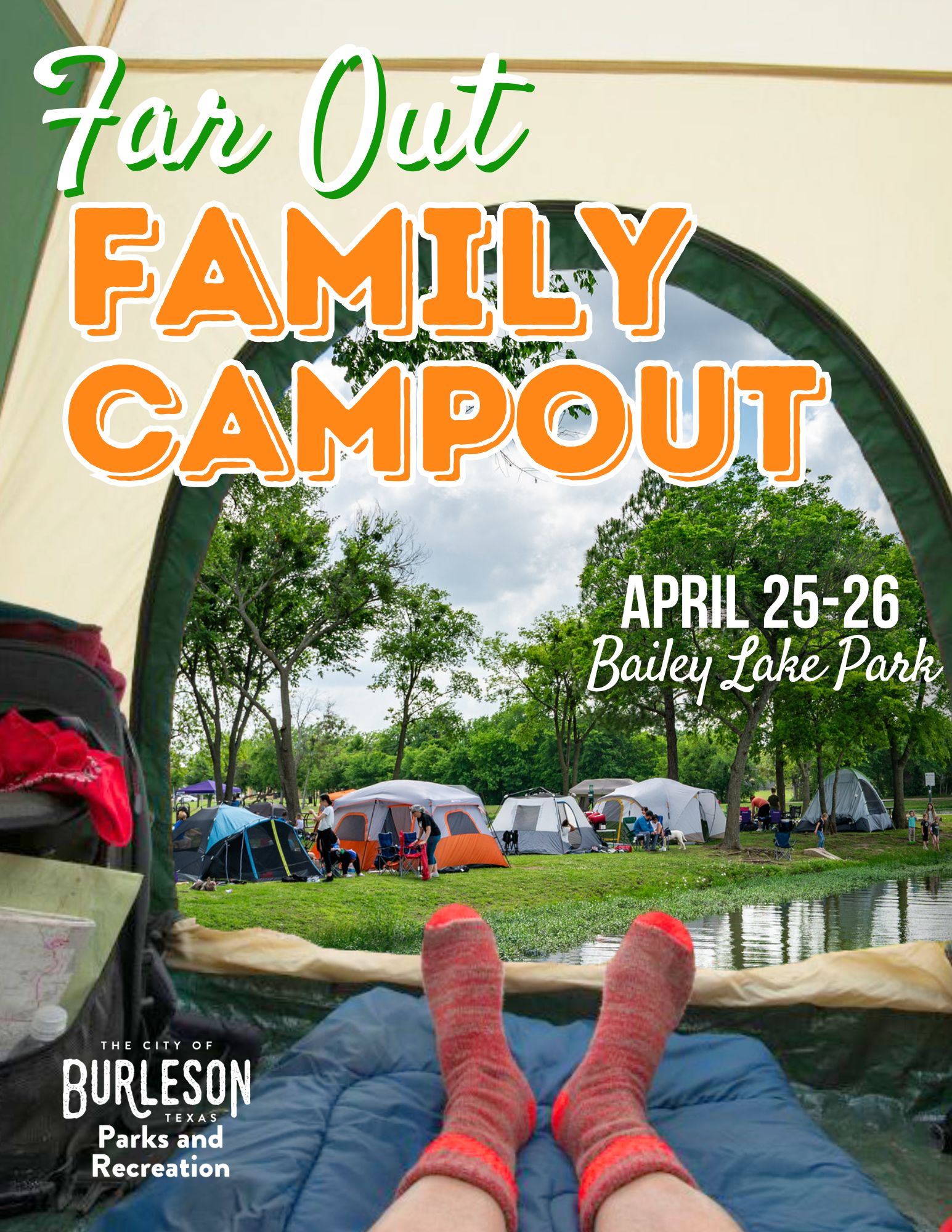 Far Out Family Campout flyer