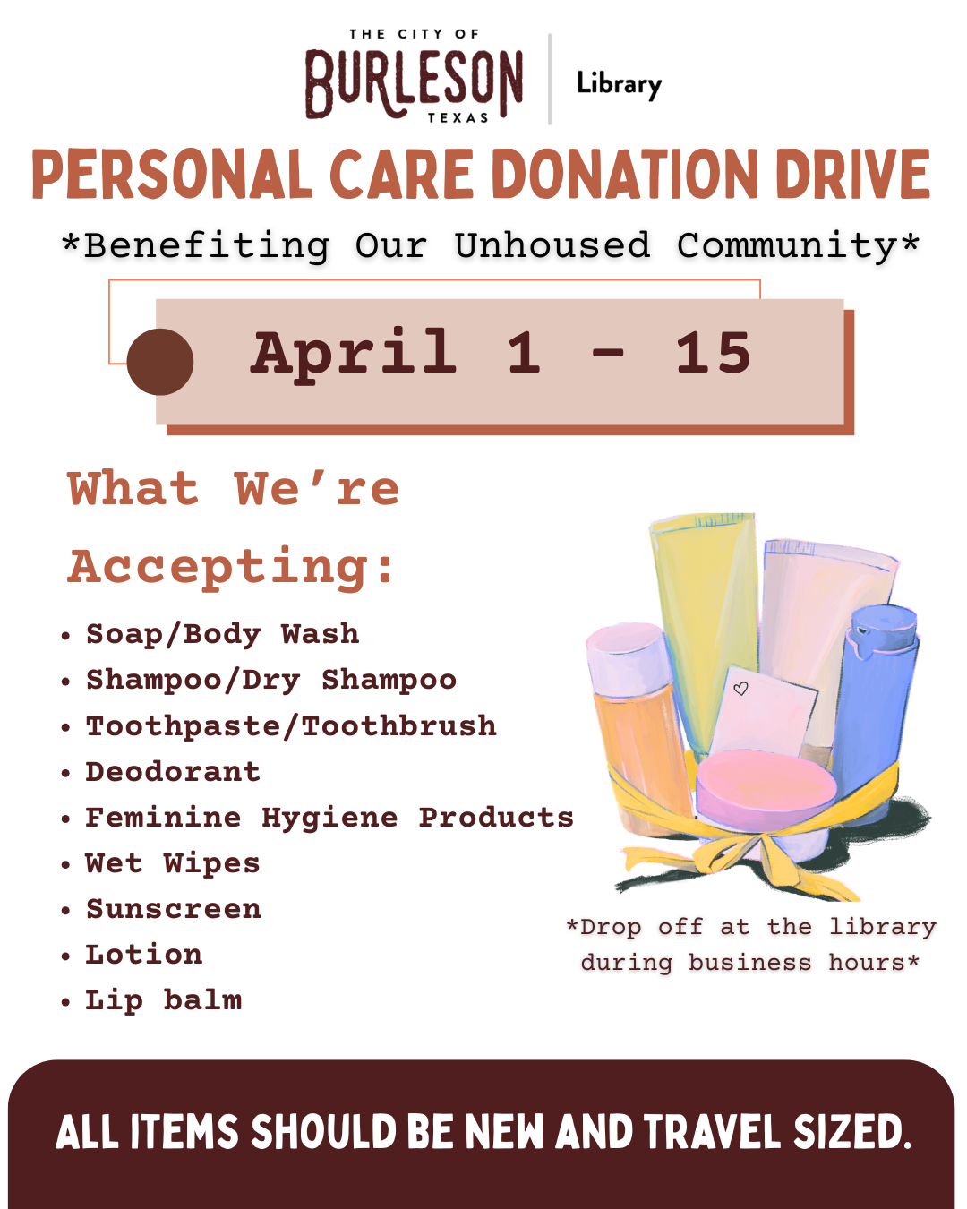 Personal Care Donation Drive Social Media (2)