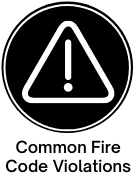 Common Fire Code Violations button