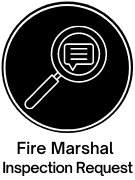 Fire Marshal Inspection Request Button
