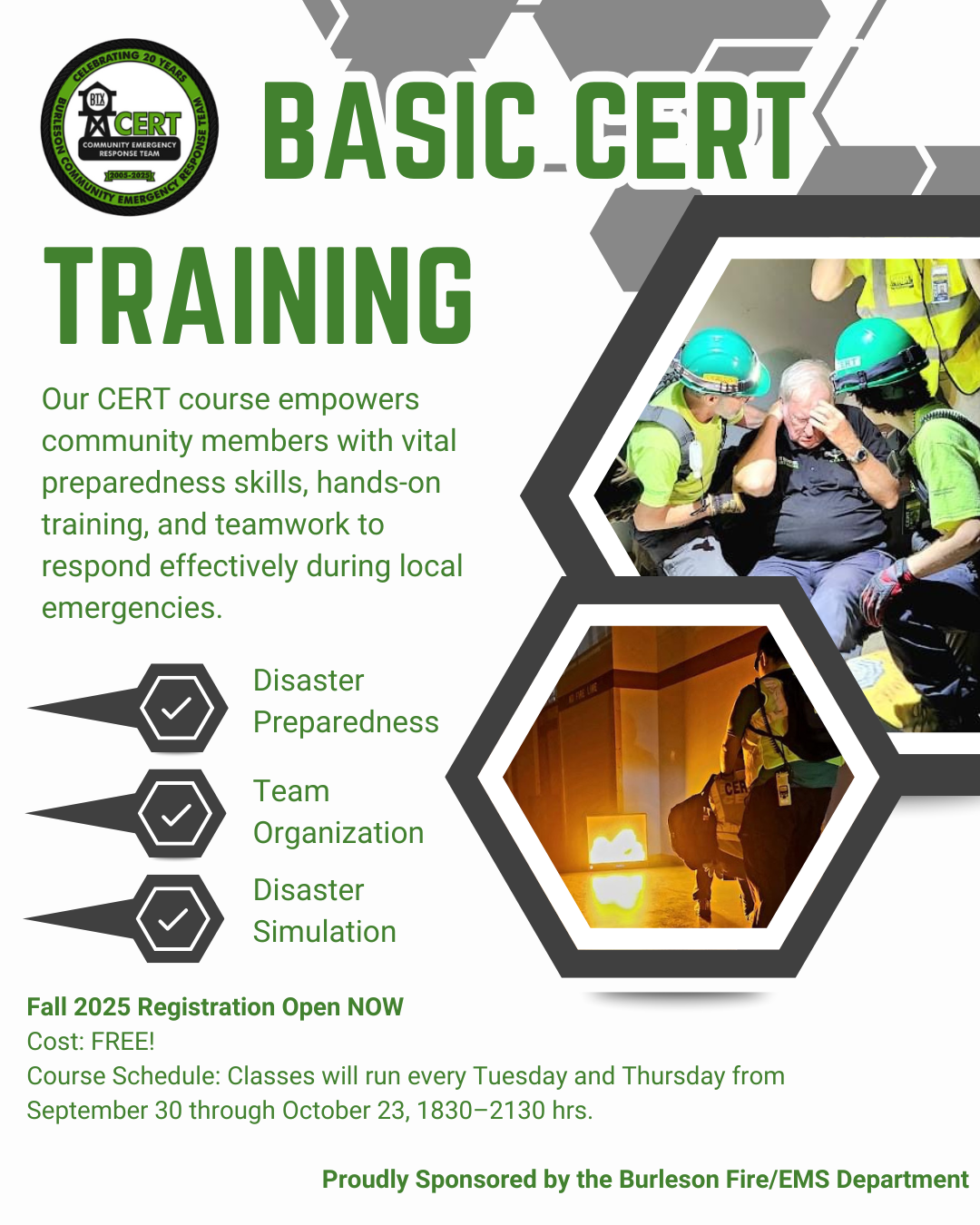 CERT Fall 2025 CERT Fall 2025 Flyer