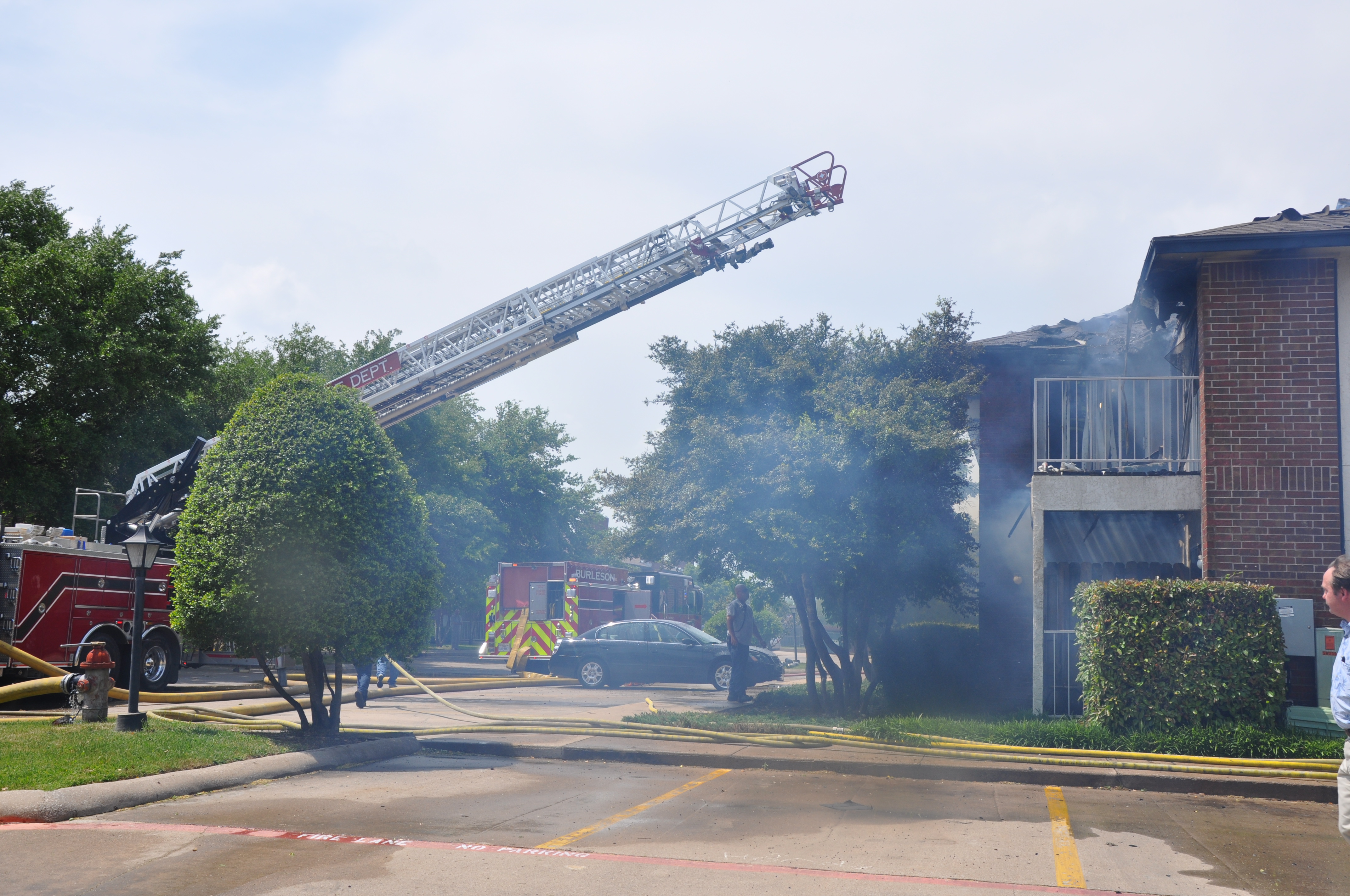 photo of fire engine Ladder